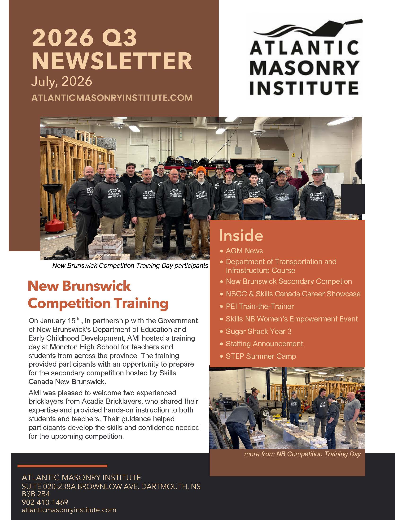 Cover of July 2026 Newsletter